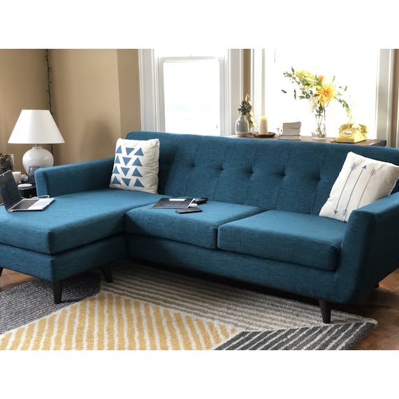 Hughes Reversible Sectional Joybird